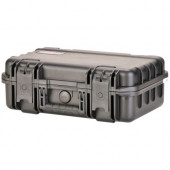 SKB 3l 5" Deep Military-Standard Waterproof Case - Internal Dimensions: 10" Width x 5.50" Depth x 16" Height - Latching Closure - Polypropylene - Black - For Military, Lighting Equipment, Video Equipment, Audio Equipment 3I-1610-5B-C