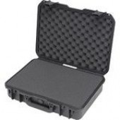 SKB 3I Series Mil-Std Injection Molded Case - Internal Dimensions: 13" Width x 18.50" Depth x 4.75" Height - 4.94 gal - Latching Closure - Polypropylene - Black - For Military 3I-1813-5B-C