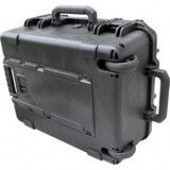 SKB 3I Mil-Std Waterproof Case with Wheels and Pull Handle - Internal Dimensions: 14.25" Width x 19" Depth x 8" Height - 9.38 gal - Latching Closure - Heavy Duty - Stackable - Polypropylene - Black - For Audio Equipment 3I-1914-8B-E