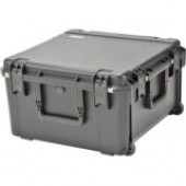 SKB Shipping Box - External Dimensions: 22.5" Width x 12.5" Depth x 22.5" Height - Trigger Release Latch Closure - Polypropylene - Gray - For Military 3I-2222-12BD