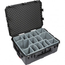 SKB iSeries 2922-10 Waterproof Utility Case w/Think Tank Designed Dividers - Internal Dimensions: 27.75" Length x 20.75" Width x 8.50" Depth - External Dimensions: 31.8" Length x 24.6" Width x 12.2" Depth - Hook & Loop, T