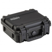 SKB iSeries Case for Zoom H4N Recorder - Internal Dimensions: 9.50" Length x 7.38" Width x 4.13" Depth - 1.27 gal - Trigger Release Latch Closure - Stackable - Copolymer Polypropylene - Black - For Audio Recorder, Memory Stick, Power Supply