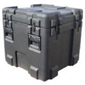 SKB 3R Roto Molded Waterproof Case - Internal Dimensions: 24" Width x 24" Depth x 24" Height - 59.84 gal - Latching Closure - Polyethylene - Black - For Military 3R2424-24B-E
