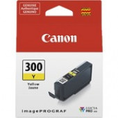 Canon LUCIA PRO PFI-300 Original Ink Cartridge - Yellow - Inkjet - TAA Compliance 4196C002