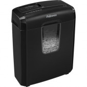 Fellowes Powershred 6C Cross-Cut Shredder - Non-continuous Shredder - Cross Cut - 6 Per Pass - for shredding Staples, Paper, Credit Card - 0.156" x 1.375" Shred Size - P-4 - 10 ft/min - 8.70" Throat - 3 Minute Run Time - 30 Minute Cool Down
