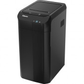 Fellowes AutoMax&trade; 550C Auto Feed Shredder - Continuous Shredder - Cross Cut - 14 Per Pass - for shredding Staples, Paper Clip, Paper, CD, DVD, Credit Card, Junk Mail - 0.156" x 1.500" Shred Size - P-4 - 11 ft/min - 9" Throat - 22 