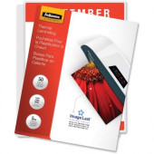 Fellowes Thermal Laminating Pouches - ImageLast&trade;, Jam Free, Letter, 5 mil, 50 pack - Sheet Size Supported: Letter - Laminating Pouch/Sheet Size: 9" Width x 5 mil Thickness - Type G - Glossy - for Document - Durable, UV Resistant, Fade Resis