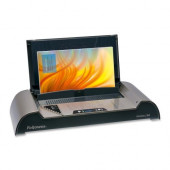 Fellowes Helios&trade; 60 Thermal Binding Machine - 3.9" x 20.9" x 9.4" - Platinum, Graphite 5219501