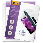Fellowes Thermal Laminating Pouches - ImageLast&trade;, Jam Free, Letter, 3 mil, 50 pack - Sheet Size Supported: Letter - Laminating Pouch/Sheet Size: 9" Width x 11.50" Length x 3 mil Thickness - Type G - Glossy - for Document - Pre-trimmed,