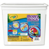 Crayola Model Magic Modeling Material - Clay Craft - 8.5" x 8.5" x 5.5" - 1 Box - Assorted - TAA Compliance 57-4415
