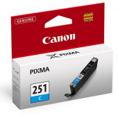 Canon (CLI-251C) Cyan Ink Tank - TAA Compliance 6514B001