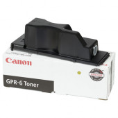 Canon GPR-6 Black Toner Cartridge - Laser - 15000 Page - Black - TAA Compliance 6647A003