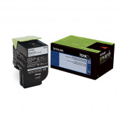 Lexmark (701K) Black Return Program Toner Cartridge (1,000 Yield) - TAA Compliance 70C10K0