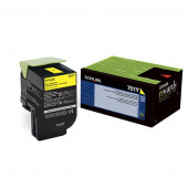 Lexmark (701Y) Yellow Return Program Toner Cartridge (1,000 Yield) - TAA Compliance 70C10Y0