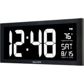 Chaney Instrument Co AcuRite 75127A1 Wall Clock - Digital - Electric - LED 75127A1