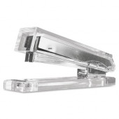 Kantek Clear Acrylic Stapler - 210 Staple Capacity - Full Strip AD80