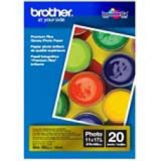 Brother High Gloss Inkjet Paper (11" x 17") (20 Sheets/Pkg) - TAA Compliance BP71GLGR