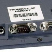 PANDUIT P1 General Component Label Cassette - 1.5" Width x 0.75" Length - 250/Cartridge - 1 / Pack - White - TAA Compliance C150X075YJC