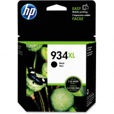 HP 934XL Original Ink Cartridge - Single Pack - Inkjet - High Yield - 1000 Pages - Black - 1 Each - REACH Compliance C2P23AN#140