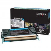 Lexmark High Yield Cyan Return Program Toner Cartridge for US Government (10,000 Yield) (For Use in Model C748 Only) (TAA Compliant Version of C748H1CG) - TAA Compliance C748H4CG