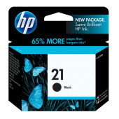 HP 21 (C9351AN) Black Original Ink Cartridge (190 Yield) - Design for the Environment (DfE), TAA Compliance C9351AN