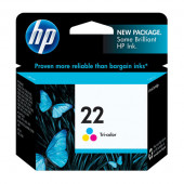 HP 22 (C9352AN) Tri-Color Original Ink Cartridge (165 Yield) - Design for the Environment (DfE), TAA Compliance C9352AN