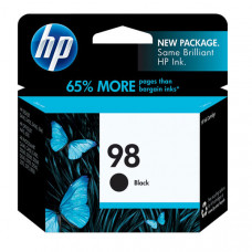 HP 98 (C9364WN) Black Original Ink Cartridge (400 Yield) - Design for the Environment (DfE), TAA Compliance C9364WN