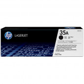 HP 35A (CB435A) Black Original LaserJet Toner Cartridge (1,500 Yield) - Design for the Environment (DfE), ENERGY STAR, TAA Compliance CB435A