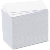 Evolis Badgy Thick PVC Plastic Cards - CR-80 - 3 3/8" x 2 1/8" - 100 - TAA Compliance CBGC0030W