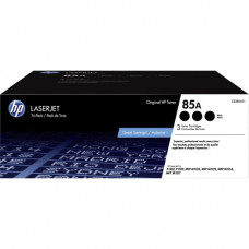 HP 85A (CE285AT1) Toner Cartridge - Black - Laser - 1600 Pages (Per Cartridge) - 3 / Carton - TAA Compliance CE285AT1