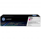 HP 126A (CE313A) Magenta Original LaserJet Toner Cartridge (1,000 Yield) - Design for the Environment (DfE), TAA Compliance CE313A