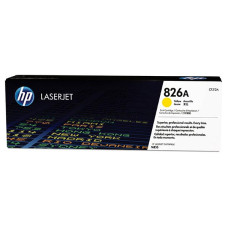 HP 826A (CF312A) Yellow Original LaserJet Toner Cartridge (31,500 Yield) - TAA Compliance CF312A