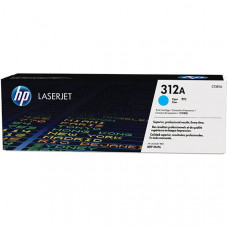 HP 312A (CF381A) Cyan Original LaserJet Toner Cartridge (2,700 Yield) - TAA Compliance CF381A