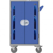 AVer AVerCharge X18iS 18 Device Intelligent Charging Cart with UV Sanitization - 3 Shelf - 4 Casters - 5" Caster Size - 27.1" Width x 25.1" Depth x 42.1" Height - For 18 Devices CHRGX18IS