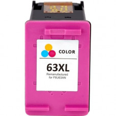 Ereplacements HIGH YIELD TRICOLOR INK FOR 63XL REMANUFACTURED 480 PAGE YIELD F6U63AN-ER
