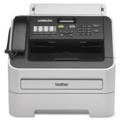 Brother IntelliFax-2840 High-Speed Laser Fax - Laser - Monochrome Sheetfed Digital Copier - 20 cpm Mono - 300 x 600 dpi - 250 Sheets Input - Plain Paper Fax - Corded Handset - 33.60 kbit/s Modem - ENERGY STAR Compliance FAX2840