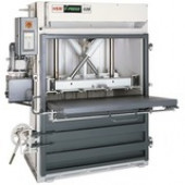 HSM V-Press 820 Plus Vertical Baler - Compresses plastic foil and cardboard HSM6143