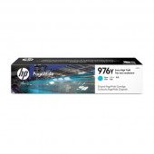 HP 976Y (L0R05A) Extra High Yield Cyan Original PageWide Cartridge (13,000 Yield) L0R05A