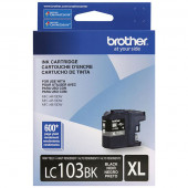 Brother High Yield Black Ink Cartridge (600 Yield) - TAA Compliance LC103BK