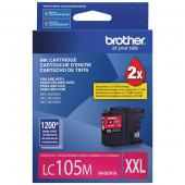 Brother Super High Yield Magenta Ink Cartridge (1,200 Yield) - TAA Compliance LC105M