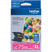 Brother High Yield Magenta Ink Cartridge (600 Yield) LC75M