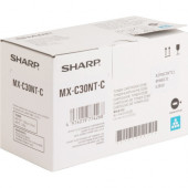 Sharp Original Toner Cartridge - Cyan - Laser - High Yield - 6000 Pages - 1 Each MXC30NTC