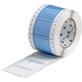 Brady PermaSleeve Wire Marking Sleeves - 2" Width x 1 21/32" Length - Rectangle - Thermal Transfer - White - Polyolefin - 250 / Pack PS-1000-2-WT