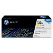 HP 123A (Q3972A) Original Toner Cartridge - Laser - 2000 Pages - Yellow - 1 Pack - For Color LaserJet 2550 series printers - Design for the Environment (DfE) Compliance Q3972A