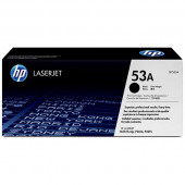 HP 53A (Q7553A) Black Original LaserJet Toner Cartridge (3000 Yield) - Design for the Environment (DfE), ENERGY STAR, TAA Compliance Q7553A