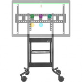 Avteq RPS-500 Display Cart - 250 lb Capacity - 48" Width x 26" Depth Height - For 1 Devices - TAA Compliant - TAA Compliance RPS-500-CSB55