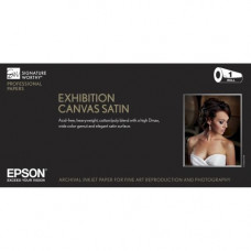Epson Signature Worthy Inkjet Canvas - 60" x 40 ft - 430 g/m² Grammage - Semi-gloss, Satin - 1 Roll - Bright White - TAA Compliance S045253