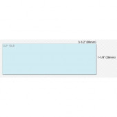 Seiko Address Label - 3.5" Width x 1.12" Length - 130/Roll - 1 / Box - Blue - TAA Compliance SLP-1BLB