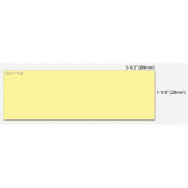 Seiko SmartLabel SLP-1YLB Mailing Label - 1.12" Width x 3.5" Length - 130/Roll - 0.79" Core - 1 Roll - Yellow - TAA Compliance SLP-1YLB