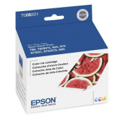 Epson Original Ink Cartridge - Inkjet - 220 Pages Yellow, 220 Pages Cyan, 220 Pages Magenta - Color - 1 Each - TAA Compliance T008201-S